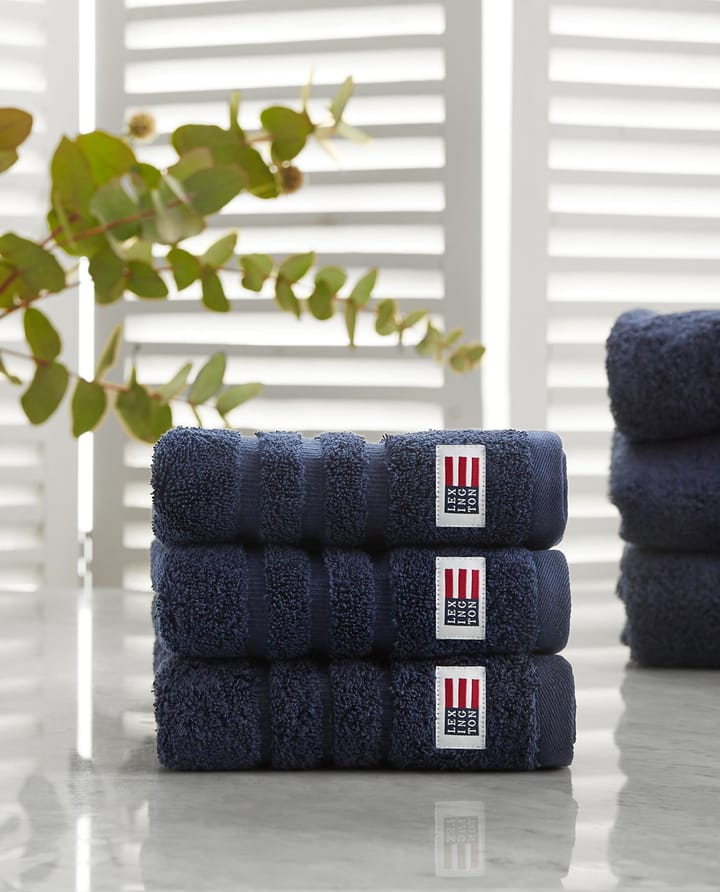 Icons Original towel 50x70 cm - Dress blue - Lexington