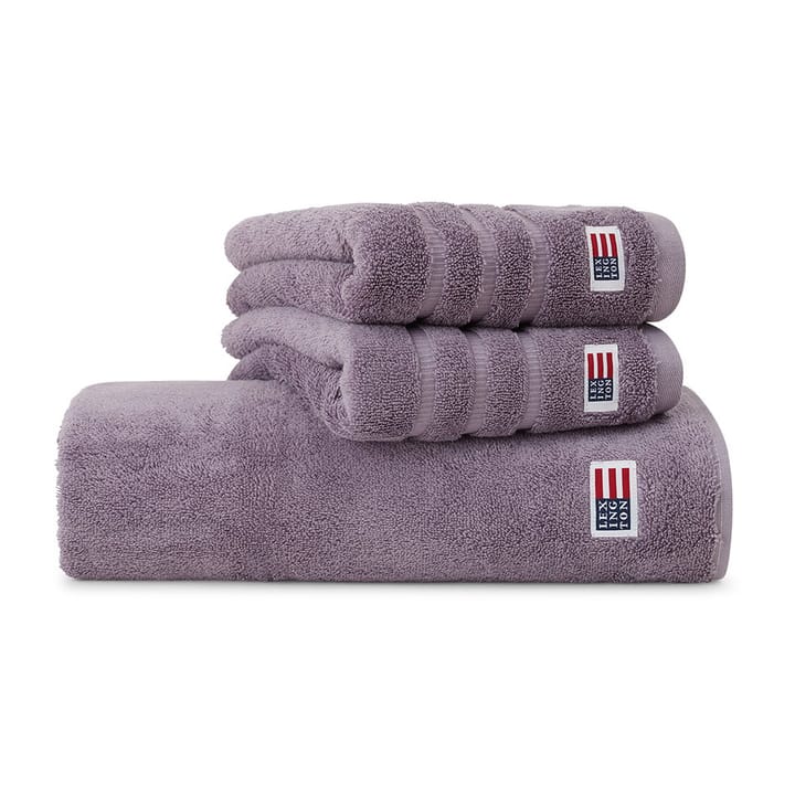 Icons Original towel 50x70 cm - Heather purple - Lexington