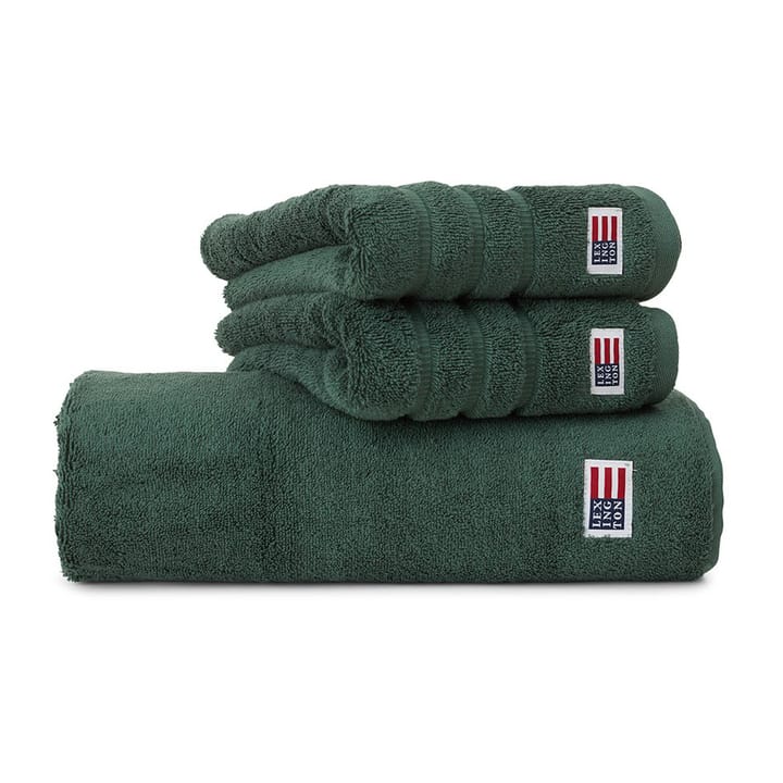 Icons Original towel 50x70 cm - Juniper green - Lexington