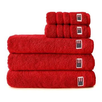 Icons Original towel 50x70 cm - red - Lexington
