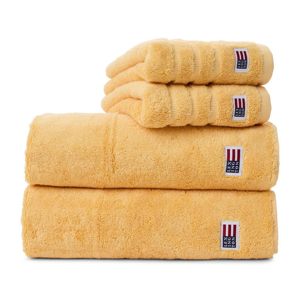 Lexington Icons Original towel 50x70 cm Sunny yellow
