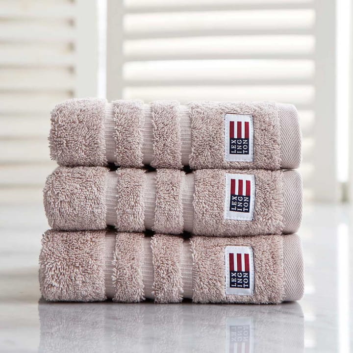 Icons Original towel 50x70 cm, tan Lexington