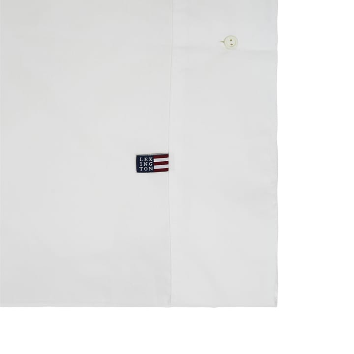 Icons Pin Point duvet cover 150x210 cm - white - Lexington