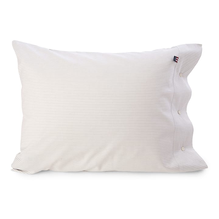 Icons Pin Point pillowcase 50x60 cm - beige-white - Lexington