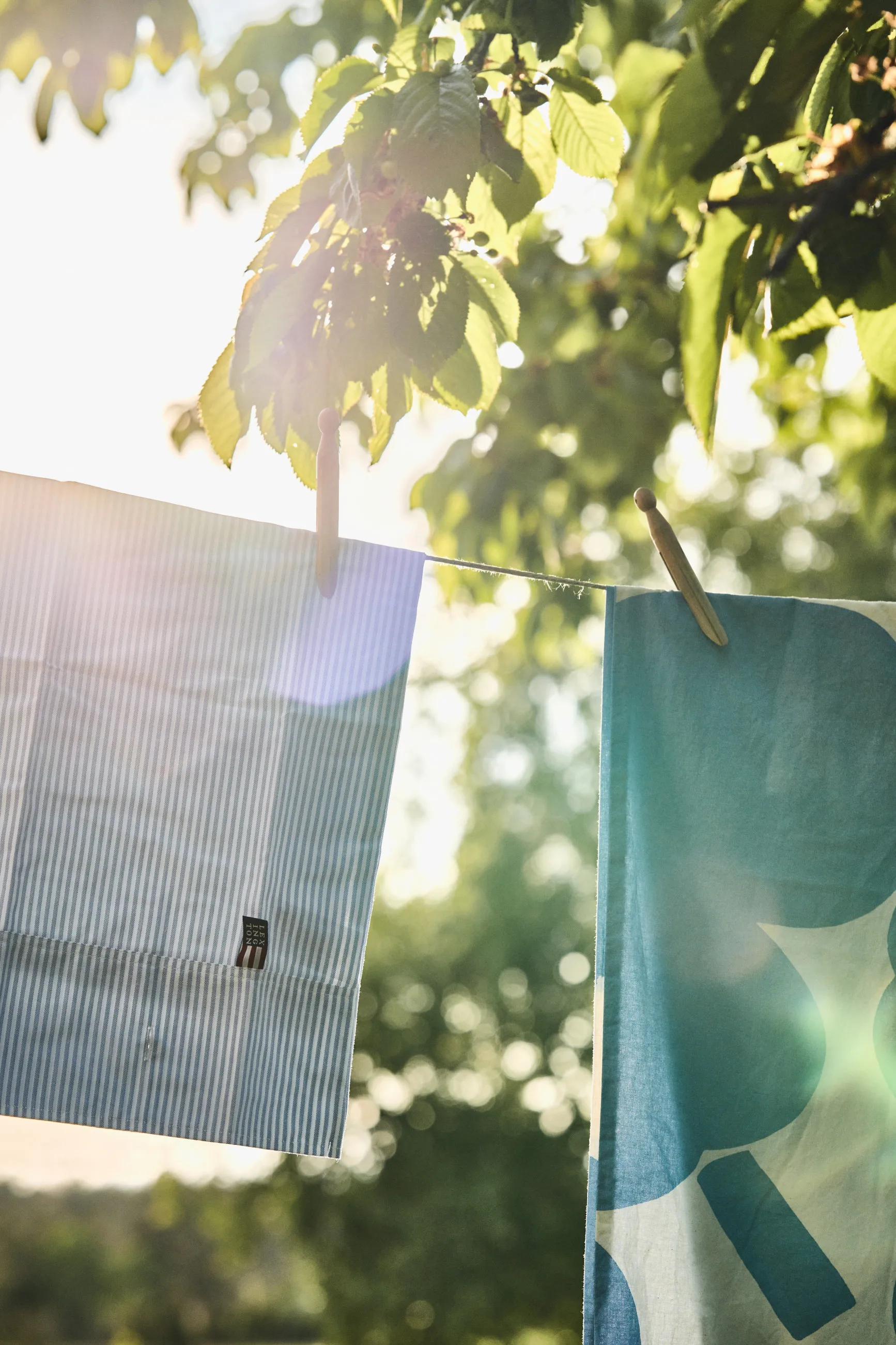 Icons Pin Point pillowcase 50x60 cm, blue-white Lexington