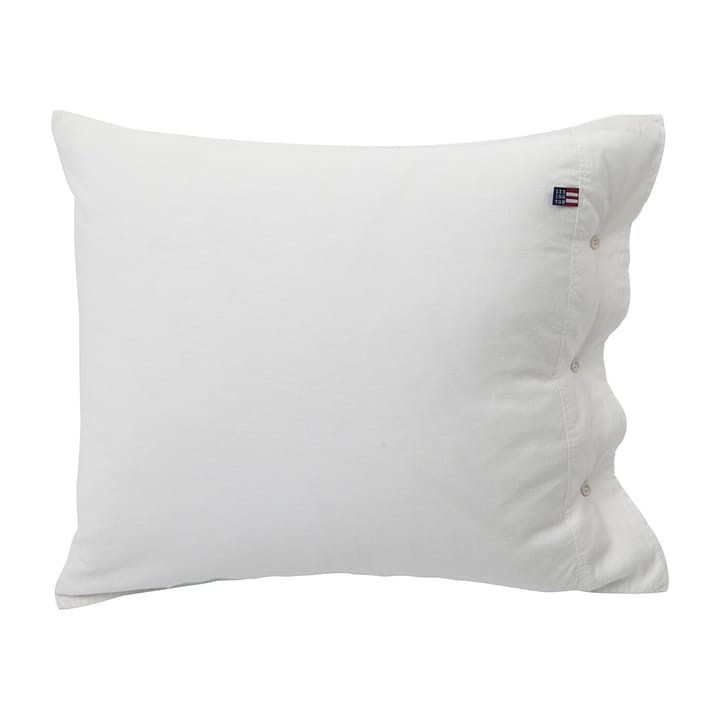 Icons Poplin pillowcase 50x60 cm - white - Lexington