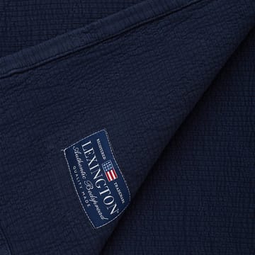 Icons Quilted bedspread 160x240 cm - Dark blue - Lexington
