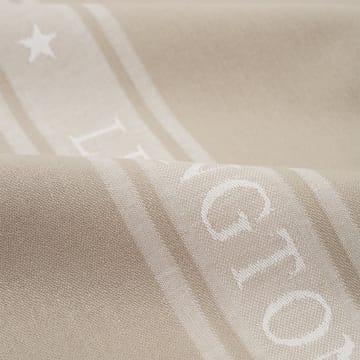 Icons Star kitchen towel 50x70 cm - beige-white - Lexington