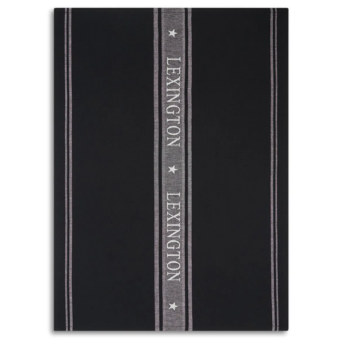 Lexington Icons Star kitchen towel 50x70 cm black-white