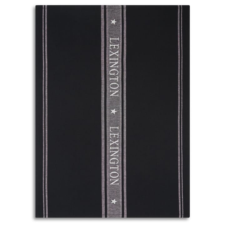 Icons Star kitchen towel 50x70 cm - black-white - Lexington