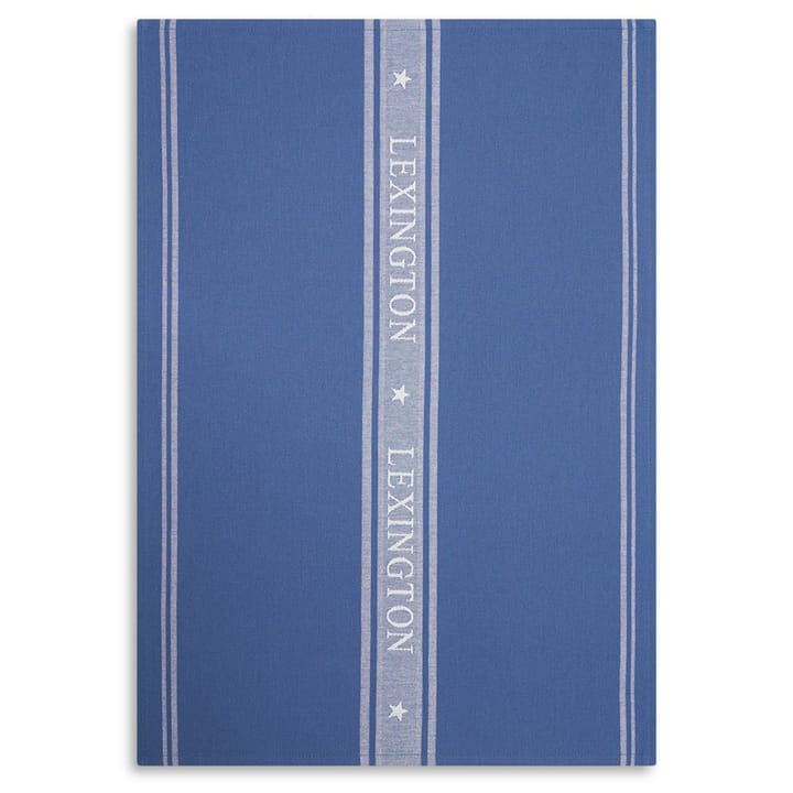 Icons Star kitchen towel 50x70 cm - blue-white - Lexington