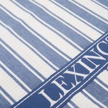 Icons Waffle Striped kitchen towel 50x70 cm - blue-white - Lexington