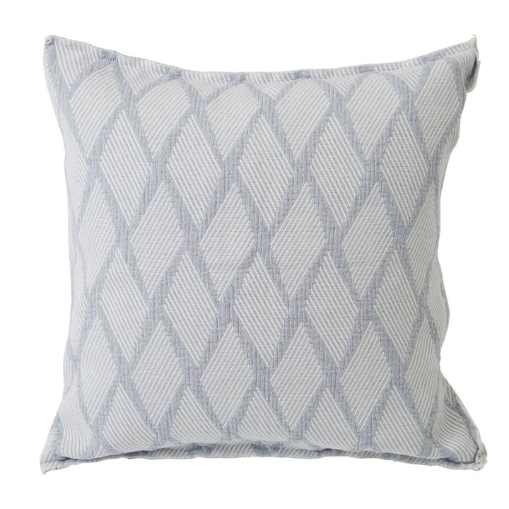 Jacquard cushion cover 50x50 cm - blue-white - Lexington