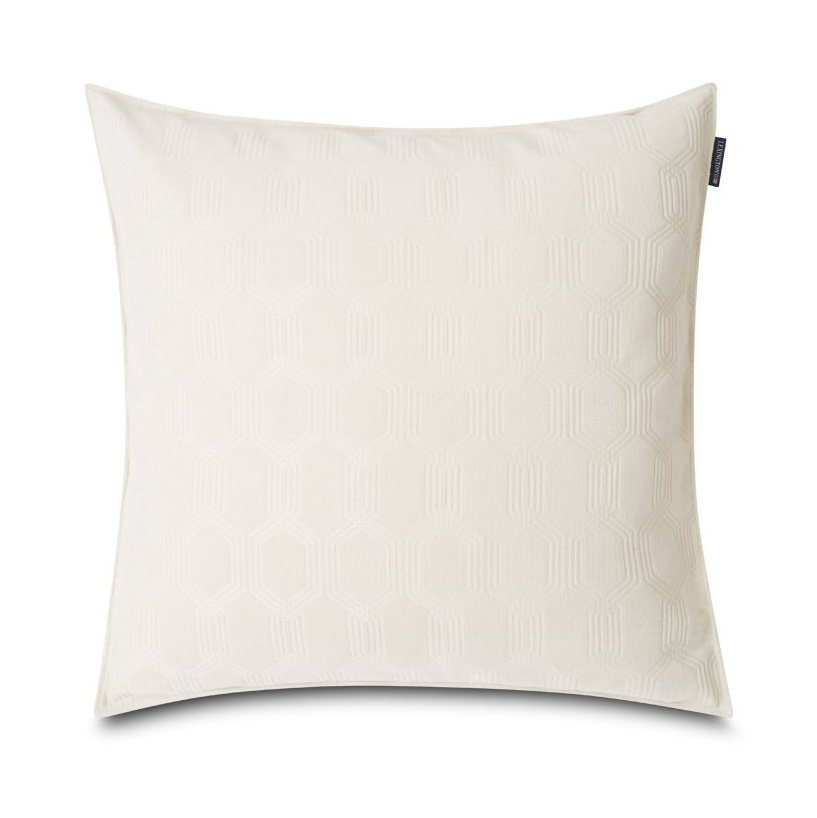 Cotton Lexington 20201516005 Cushion Cover Grey 65 x 65 x 1 cm 
