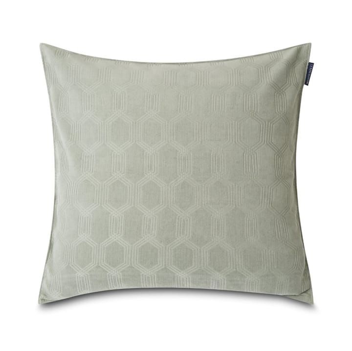 Jacquard cushion cover 65x65 cm - sage green - Lexington