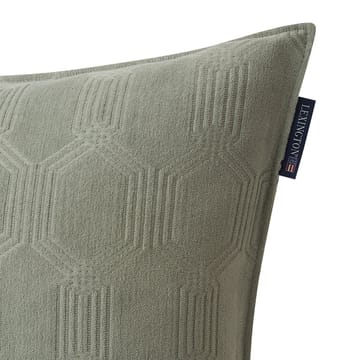Jacquard cushion cover 65x65 cm - sage green - Lexington