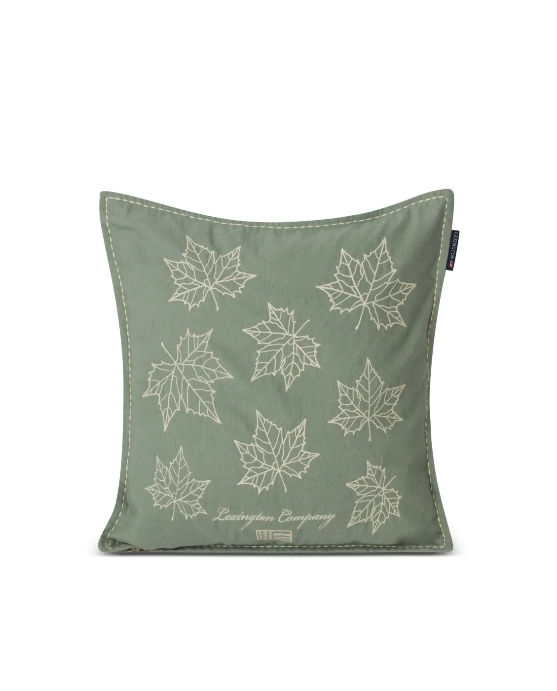 Leaves pillowcase 50x50 cm, Green Lexington