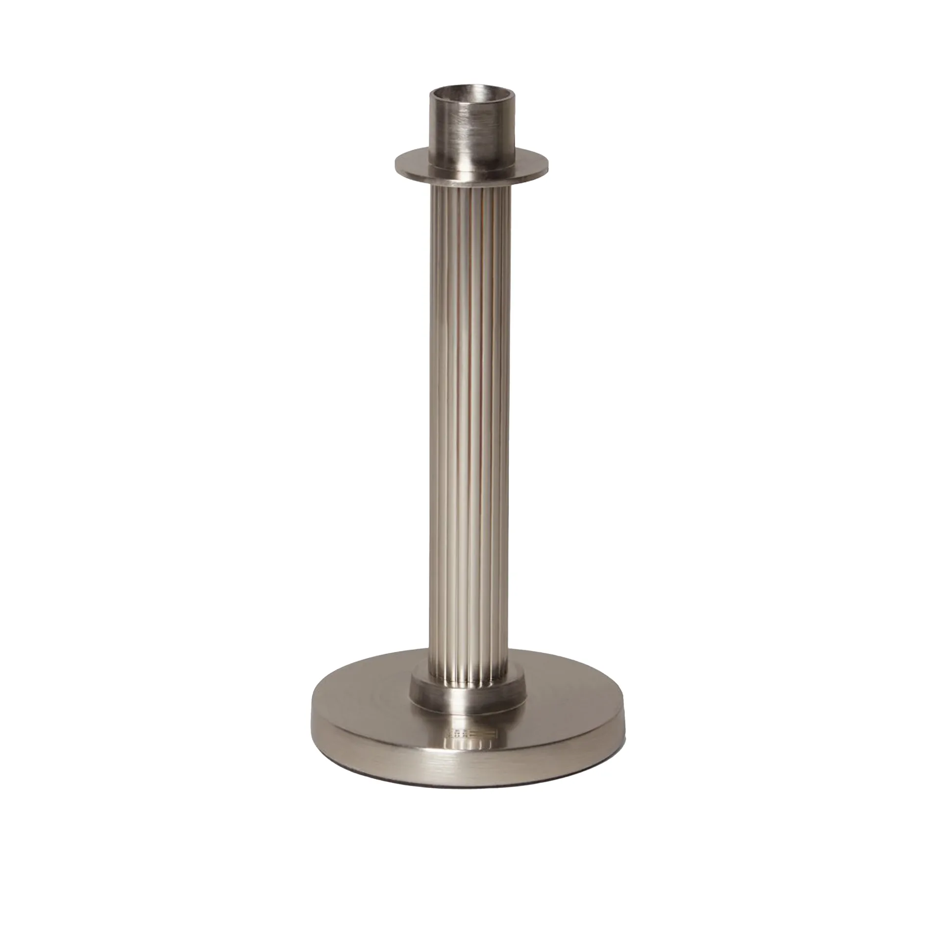 Lexington candle holder striped 20 cm, Brass Lexington