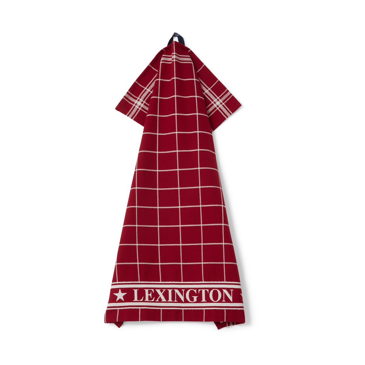 Lexington checked kitchen towel 50x70 cm Red-white | Scandinavian Design | Kitchen tea towels | White