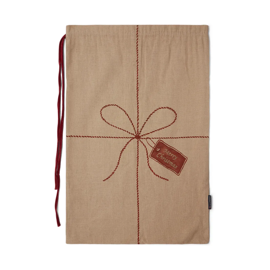 Lexington Christmas gift sack 65x95 cm Nature | Scandinavian Design | Christmas decorations | Beige
