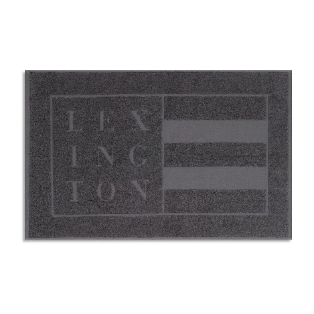 Lexington Hotel bathroom rug 60x90 cm Dark gray | Scandinavian Design | Bath mats | Grey