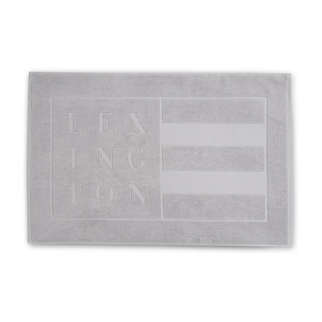 Lexington Hotel bathroom rug 60x90 cm Light grey | Scandinavian Design | Bath mats | Grey
