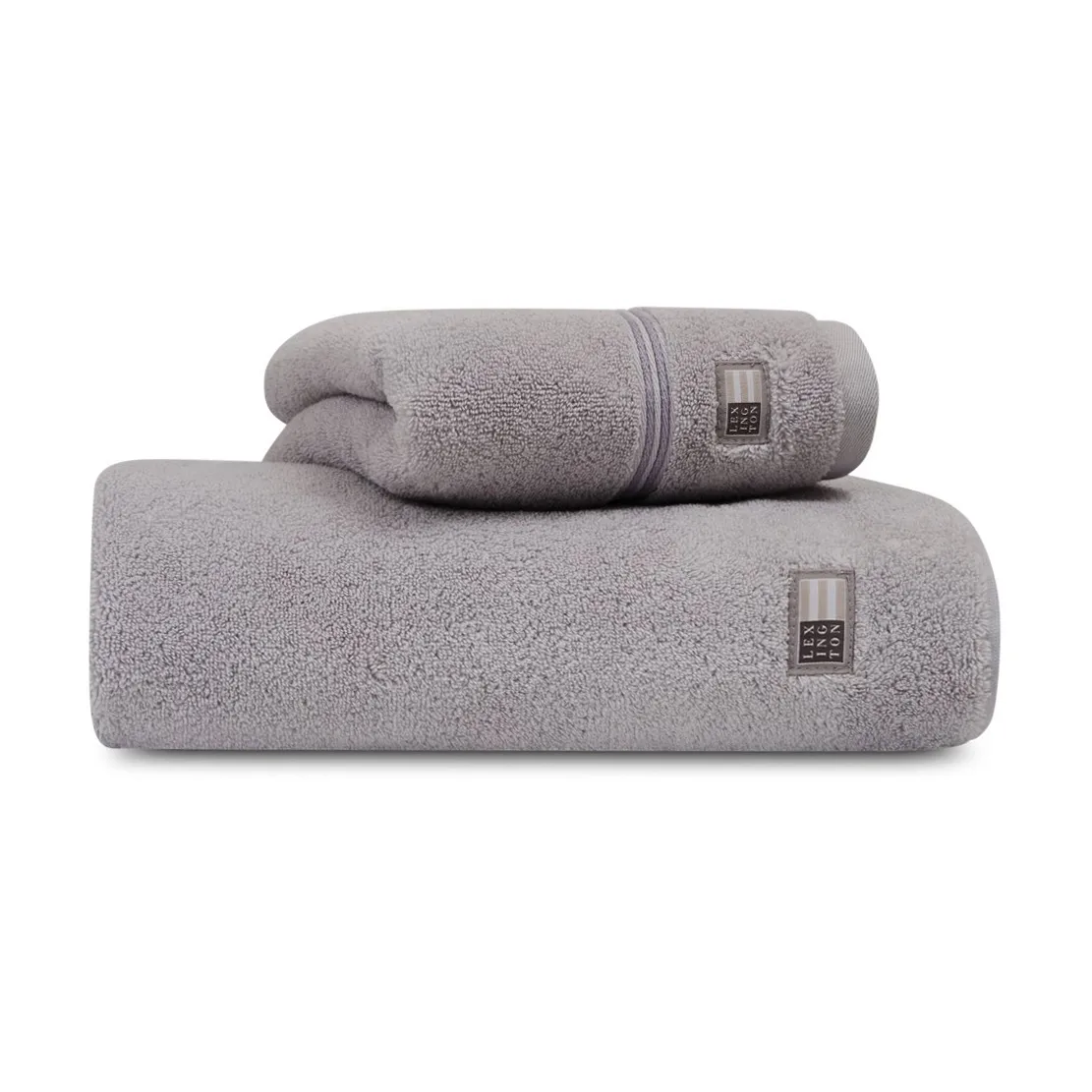 Lexington Hotel towel 50x100 cm, Light grey-grey Lexington
