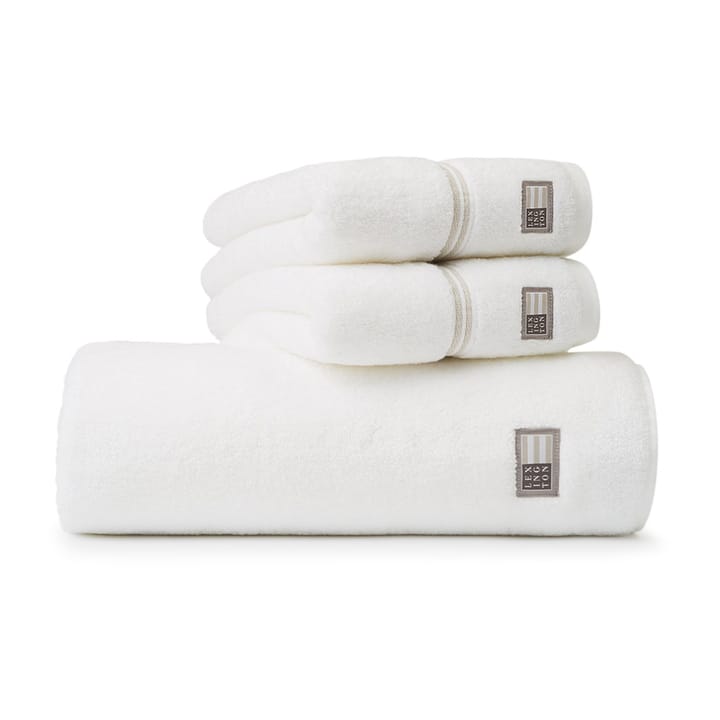 Lexington Hotel towel 50x100 cm - White-beige - Lexington