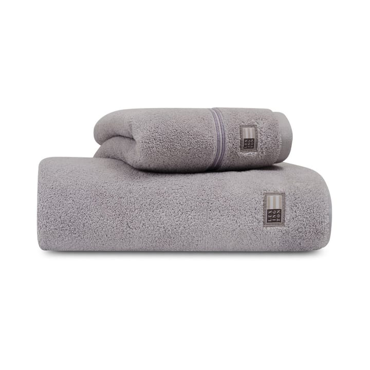 Lexington Hotel towel 50x70 cm - Light grey-grey - Lexington