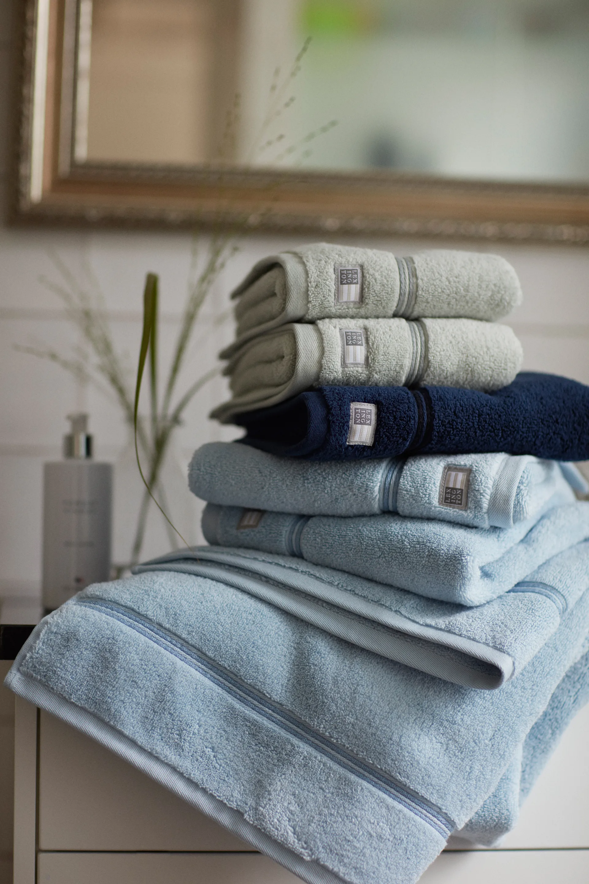 Lexington Hotel towel 50x70 cm, Sage green Lexington