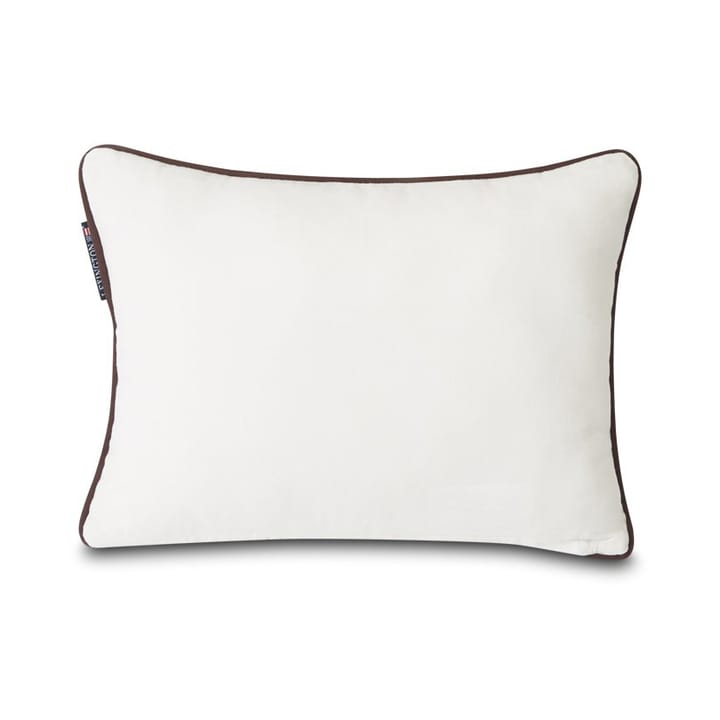 Lexington Logo Twill cushion cover 30x40 cm - white - Lexington