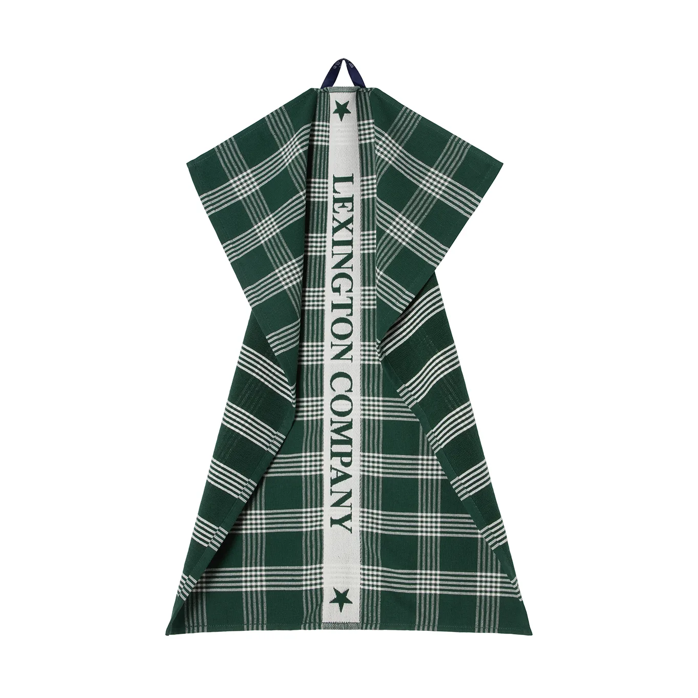 Lexington organic cotton kitchen towel 50x70 cm, Green-white Lexington
