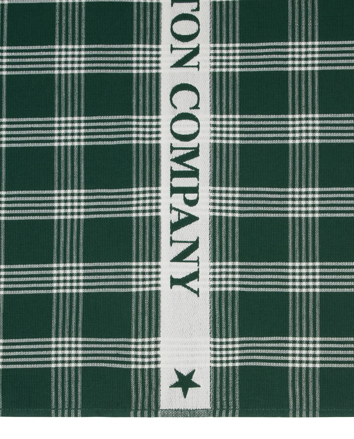 Lexington organic cotton kitchen towel 50x70 cm, Green-white Lexington