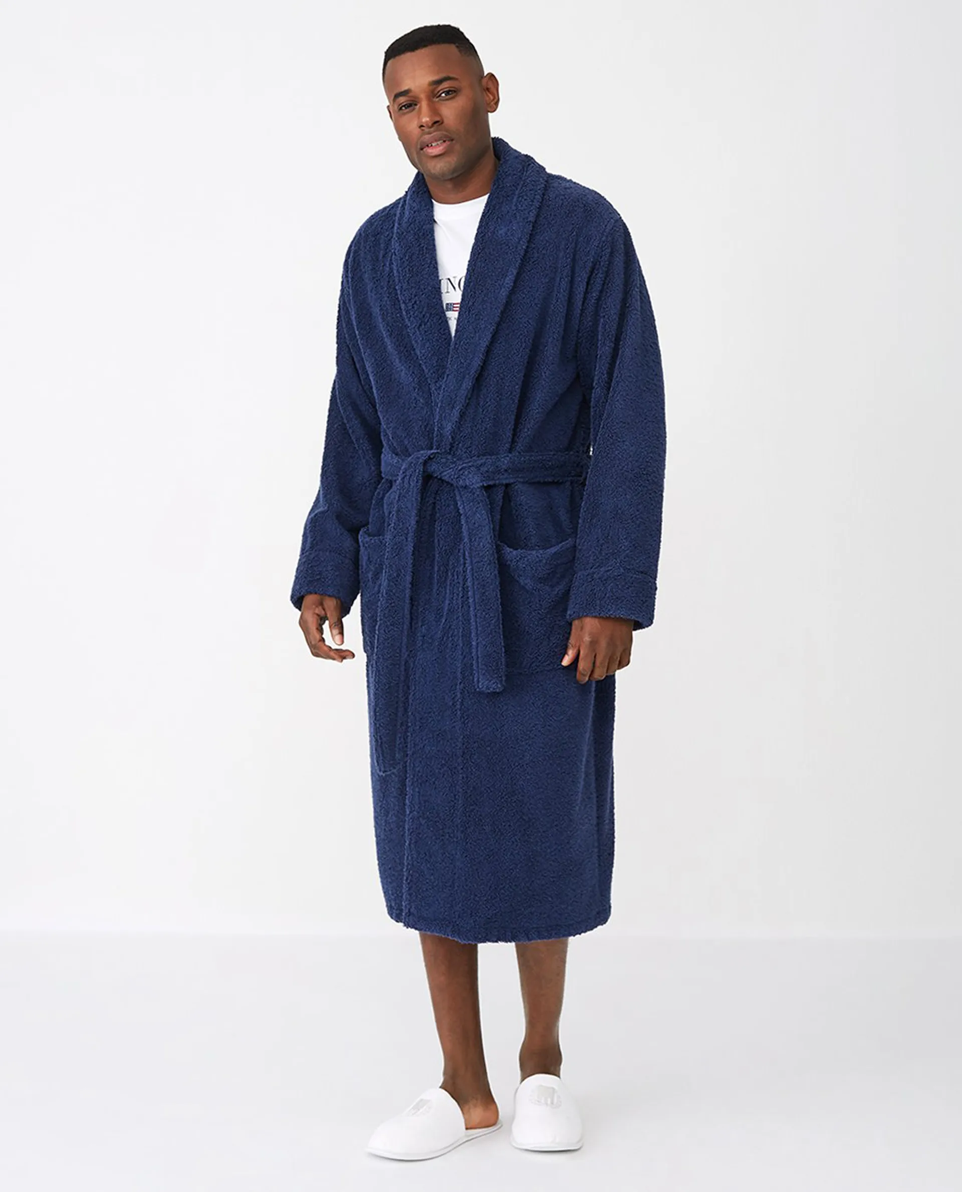 Lexington Original bathrobe S, True Navy Lexington