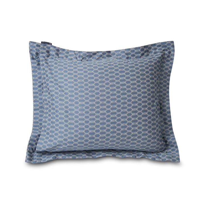 Lexington Printed pillowcase 50x60 cm - steel blue-off white - Lexington