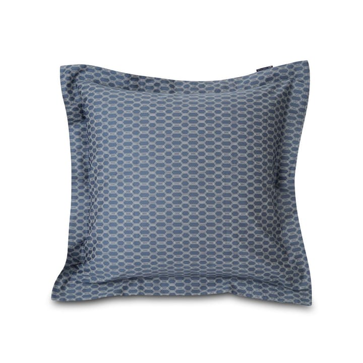 Lexington Printed pillowcase 65x65 cm - steel blue-off white - Lexington
