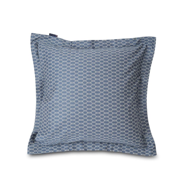 Lexington Printed pillowcase 65x65 cm - steel blue-off white - Lexington
