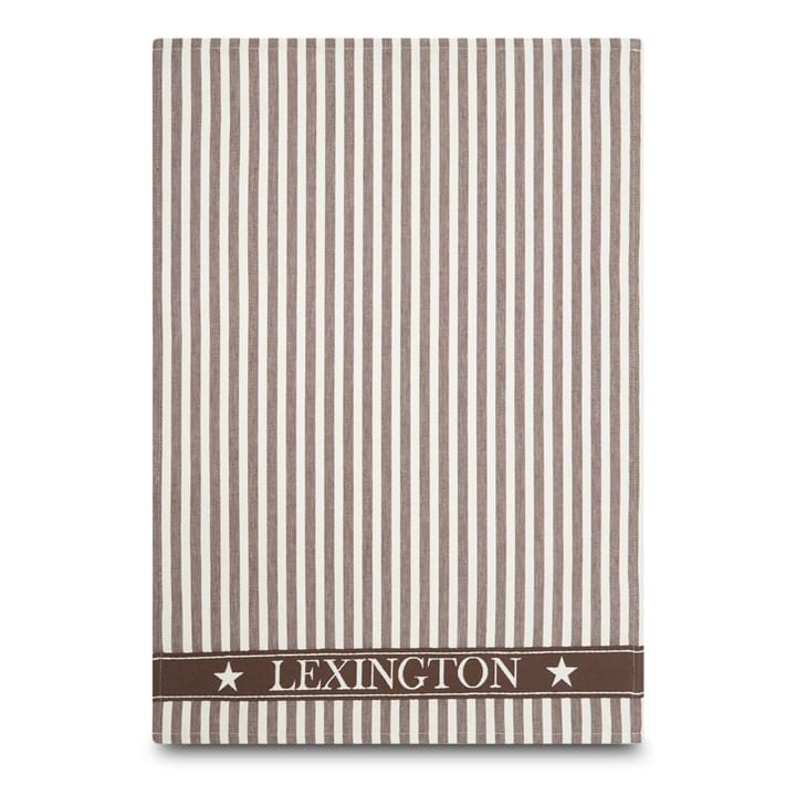 Lexington Striped kitchen towel 50x70 cm - brown - Lexington