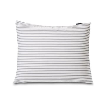 Lexington Striped pillowcase tencel 50x60 cm - white-steel blue - Lexington