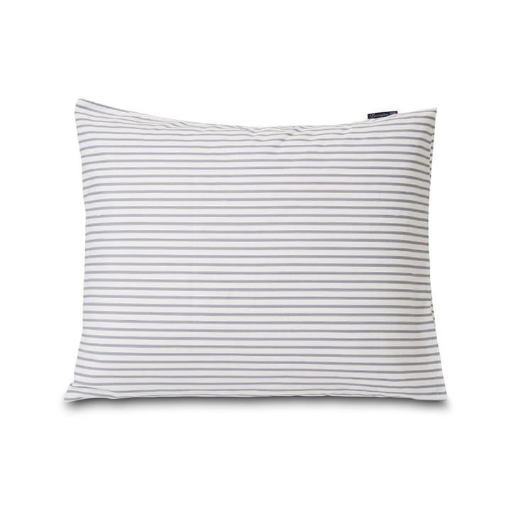 Lexington Striped pillowcase tencel 50x60 cm, white-steel blue Lexington