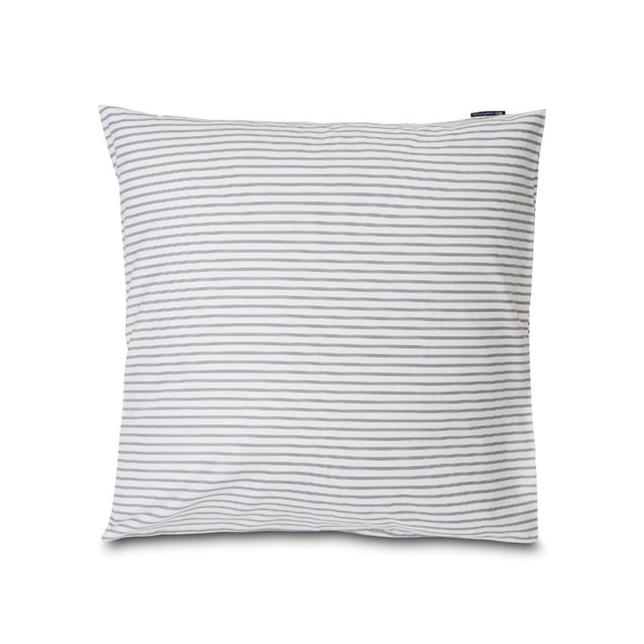 Lexington Striped pillowcase tencel 65x65 cm - white-steel blue - Lexington