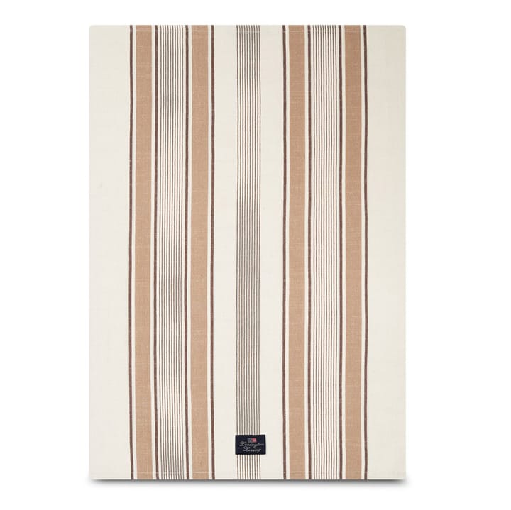 Lexington Striped Twill kitchen towel 50x70 cm - beige - Lexington