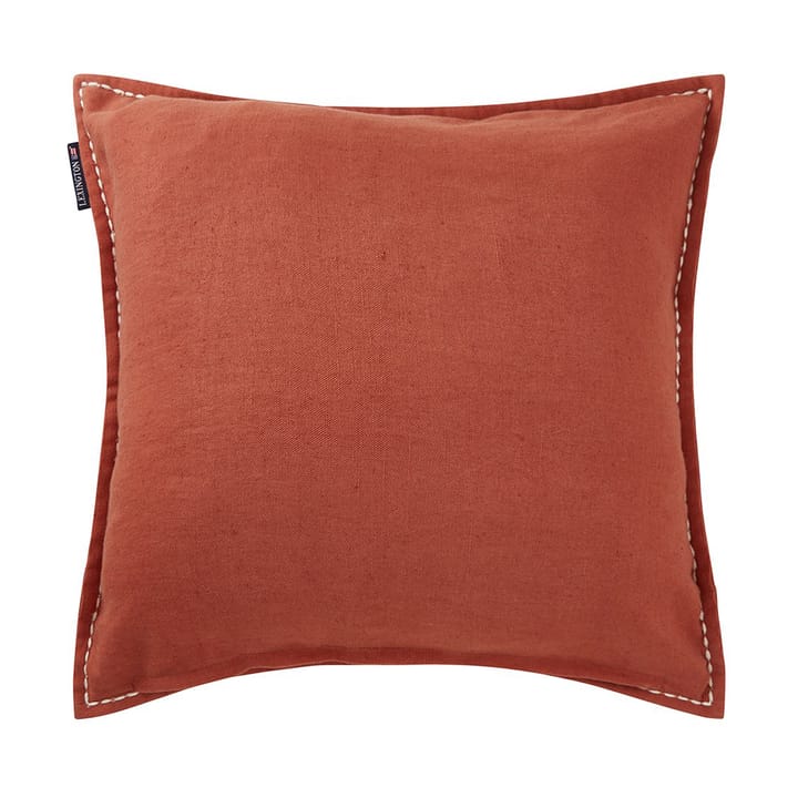Logo Embroidered by the ocean cushion cover 50x50 cm, Coconut Lexington