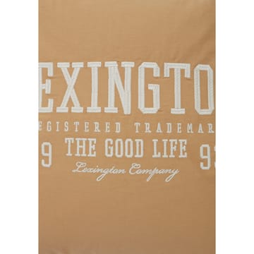 Logo Twill pillowcase 50x50 cm - Oat-White - Lexington