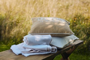 Logo Twill pillowcase 50x50 cm - Oat-White - Lexington