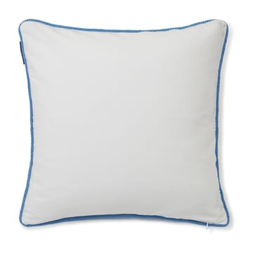 Logo Twill pillowcase 50x50 cm - White-blue - Lexington