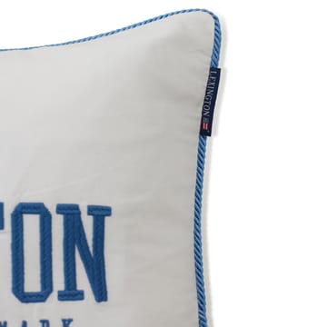 Logo Twill pillowcase 50x50 cm - White-blue - Lexington