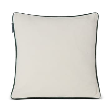 Merry Christmas Cotton Velvet cushion cover 50x50 cm - Off white-red - Lexington