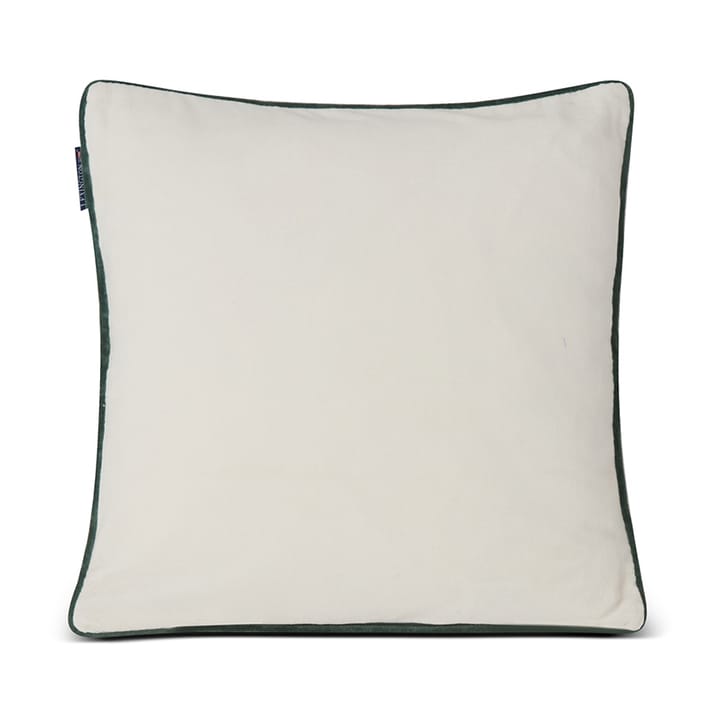 Merry Christmas Cotton Velvet cushion cover 50x50 cm, Off white-red Lexington