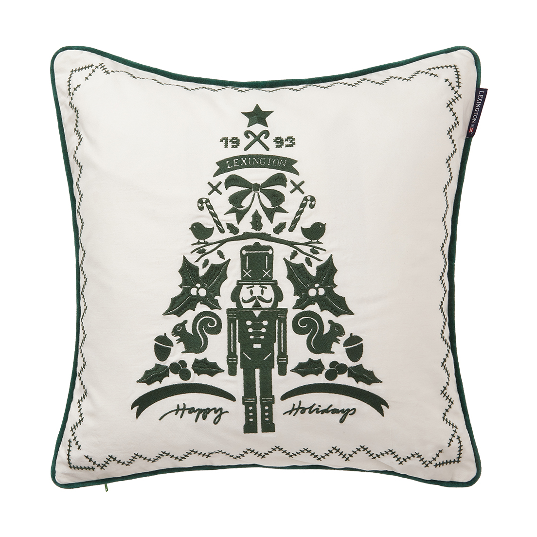 Lexington Nutcracker cushion cover 50x50 cm White | Scandinavian Design | Cushion covers | White